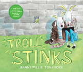 Troll stinks children's book cover